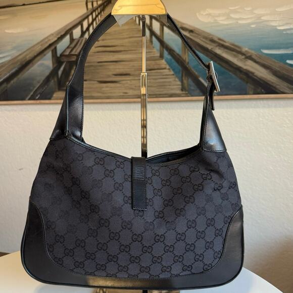 💎👑FAMOUS👑💎 Authentic GUCCI Jackie Shoulder Bag - Picture 4 of 8